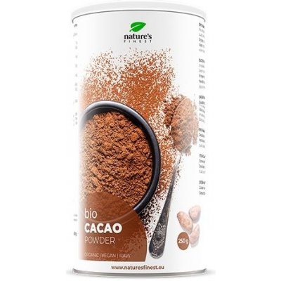Nutrisslim Cacao Powder Bio Kakaový prášek 250 g – Zbozi.Blesk.cz