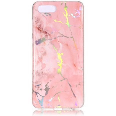 Pouzdro JustKing plastové mramor Honor 7S - růžové – Zboží Živě