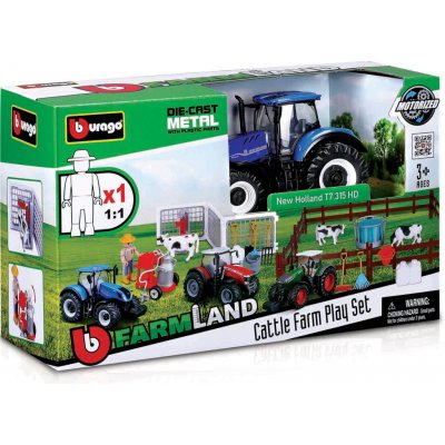 Bburago Farmland Set Farma s traktorem assort – Hledejceny.cz