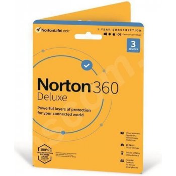 Norton 360 DELUXE 25GB 1US 3DE 1 rok (21419649)