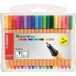 Stabilo Point 88 Mini Neon 18 barev – Zboží Živě
