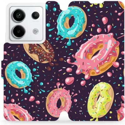 Mobiwear Flip Xiaomi Redmi Note 13 Pro 5G / Poco X6 5G - VP19S Donutky – Zboží Mobilmania