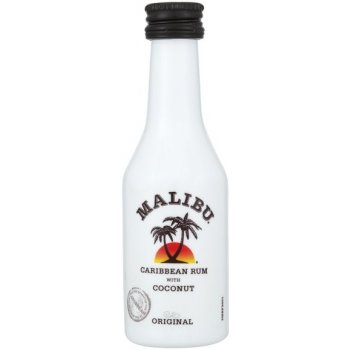 Malibu 21% 0,05 l (holá láhev)