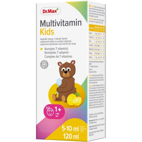 Dr.Max Multivitamin Kids 120 ml od 229 Kč Heureka.cz