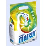 Merkur Automat prací prášek na bílé i barevné prádlo 3 kg – Zboží Mobilmania