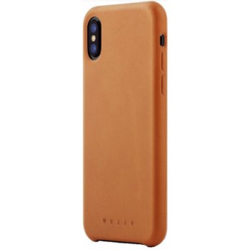 Pouzdro Mujjo kožené iPhone X hnědé