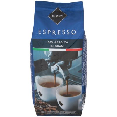 RIOBA 100 % Arabica zrnková 1 kg – Hledejceny.cz