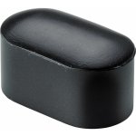 Hettich Plastová krytka na nožičky na oválné trubky 38 mm x 20 mm černá, 4 ks – Sleviste.cz