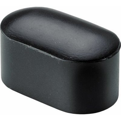 Hettich Plastová krytka na nožičky na oválné trubky 38 mm x 20 mm černá, 4 ks – Sleviste.cz