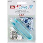 Knoflík stiskací JERSEY 8 mm PRYM LOVE - modré, sv. modré, bílé – Hledejceny.cz