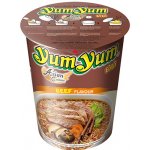 YumYum Instantní nudlová polévka s hovězí příchutí 70 g v kelímku – Zboží Dáma
