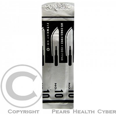 Surgeon ČEPELKA skalpelová č. 10 sterilní – Hledejceny.cz