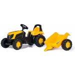 Rolly Toys Šlapací traktor JCB s přívěsem a nakladačem 02383 – Zboží Dáma