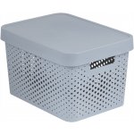 CURVER box úložný INFINITY děrovaný 36,3x27x22,2cm s víkem PH ŠE 04742-099-00 – Hledejceny.cz