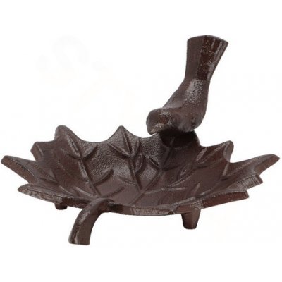 Esschert Design Litinové pítko pro ptáky list – Hledejceny.cz