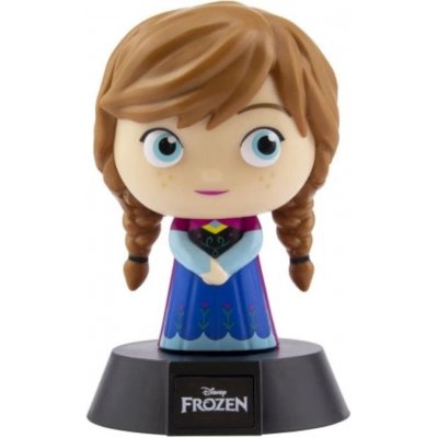 CurePink Plastová svítící Frozen Anna 10 cm – Zboží Mobilmania
