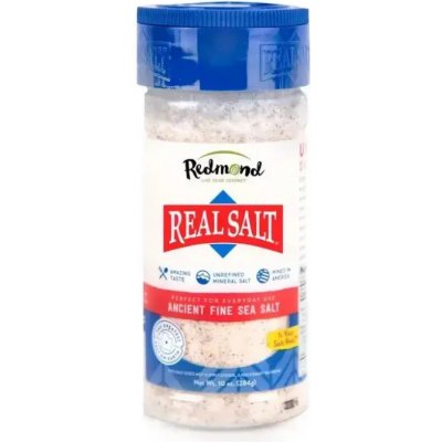 Redmond nerafinovaná pravá mořská růžová sůl z Utahu Real Salt 284 g – Hledejceny.cz