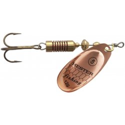 Hester Fishing Rotační třpytka vel.1 3g bronz