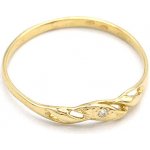 B&B Goldinvestic Zlatý se zirkonem N5588 – Zbozi.Blesk.cz