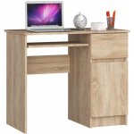Ak Furniture Piksel 90 cm dub sonoma pravý – Sleviste.cz