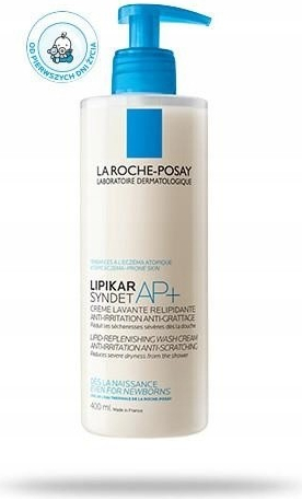 La Roche-Posay Lipikar Syndet AP+ unisex mycí a sprchový krém pro pokožku  se sklonem k atopickému ekzému 400 ml od 414 Kč - Heureka.cz