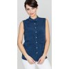 Dámská košile Lenitif dámská košile bez rukávů k363 tmavě modrá