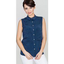 Lenitif dámská košile bez rukávů k363 tmavě modrá