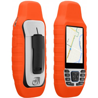 Obal na GPS navigaci kwmobile pro Garmin GPSMAP 79S / GPSMAP 79SC - outdoor pouzdro s protiskluzovou úpravou, barva Orange – Hledejceny.cz