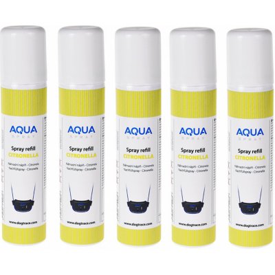 DogTrace Sprejová náplň AQUA 75ml citronela – Hledejceny.cz