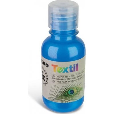 Barva na textil Primo 125 ml Metalická modrá – Zboží Dáma