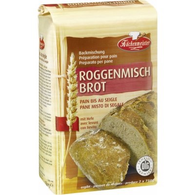 Kuchenmeister Směs na pečení žitného chleba 1000 g – Zboží Dáma