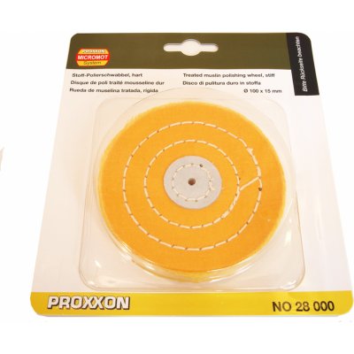 Proxxon 28000 Lešticí kotouč 100 x 15 mm Látkový tvrdý – Sleviste.cz