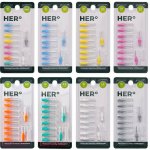 Herbadent Hero 0,5 mm náhradní mezizubní kartáček 10 ks – Sleviste.cz