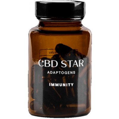 CBD Star Immunity Adaptogens 30 kapslí