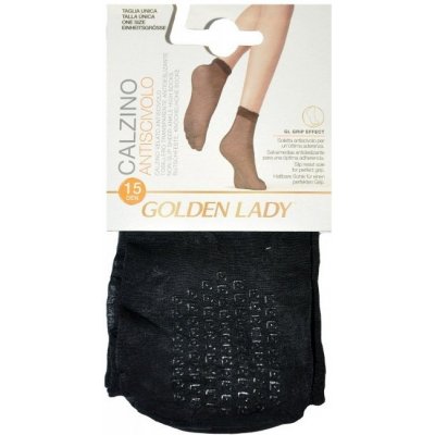 Golden Lady ponožky 16G Antiscivolo ABS 15 DEN A'2 nero