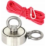 KRAFT&DELE Magnet fishing 140kg oboustranný pro lovce pokladů KD10415 – Zboží Dáma