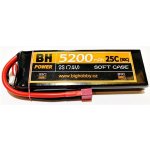 BH Power Li-pol baterie 5200 mAh 2S 25C 50C – Zboží Mobilmania