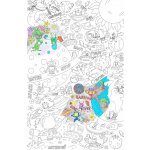 PokojovaDekorace.cz Maxi vymalování Vesmír 1 65x100cm – Sleviste.cz