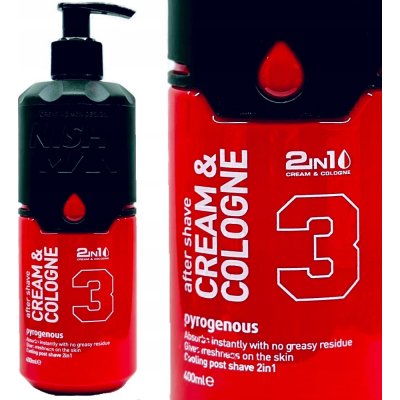 Nishman Cream and Cologne krémová voda po holení Pyrogenous 03 400 ml – Sleviste.cz