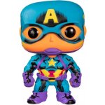 Funko Pop! 648 Marvel Black Light Captain America Marvel – Zboží Dáma