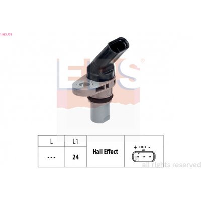 EPS Snímač, počet otáček 1953778 – Zboží Mobilmania