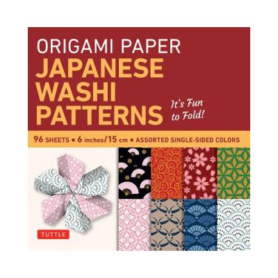 Origami Paper Japanese Washi Patterns 6" 96 Sheets – Hledejceny.cz