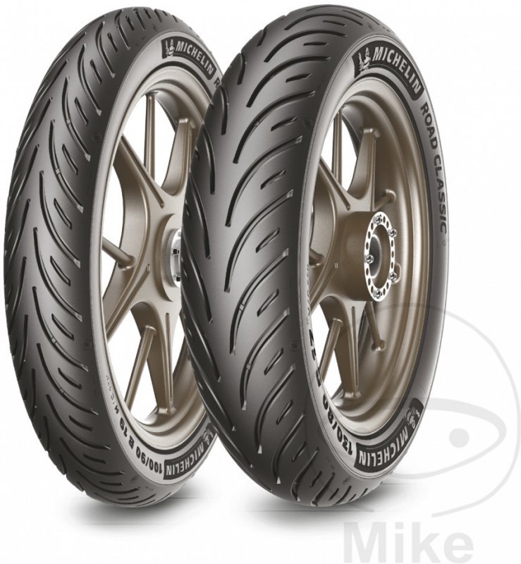 110/90-18 Bias 61V Road Classic Tyre TL Front Michelin (M1811090RCF) main image 0