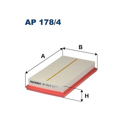 FILTRON Vzduchový filtr AP178/4 – Hledejceny.cz