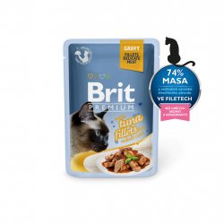 Brit cat Premium Deli e Tuna Gravy 85 g