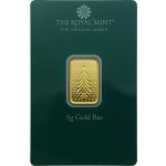 The Royal Mint Christmas Tree/Vánoční stromeček zlatý slitek 5 g – Zboží Dáma