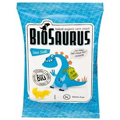 McLLOYD'S BIOsaurus kukuřičné křupky mořská sůl 50 g – Hledejceny.cz