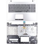 Klávesnice Asus A56 K56 K56CB K56CM S56 S56CM - Stříbrný palmrest – Zboží Živě