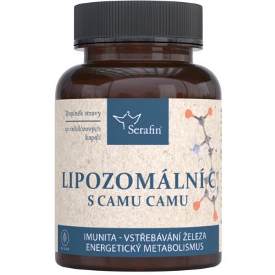 Serafin Lipozomální vit.C s camu camu-přírodní bylinné kapsle 90 tobolek – Hledejceny.cz