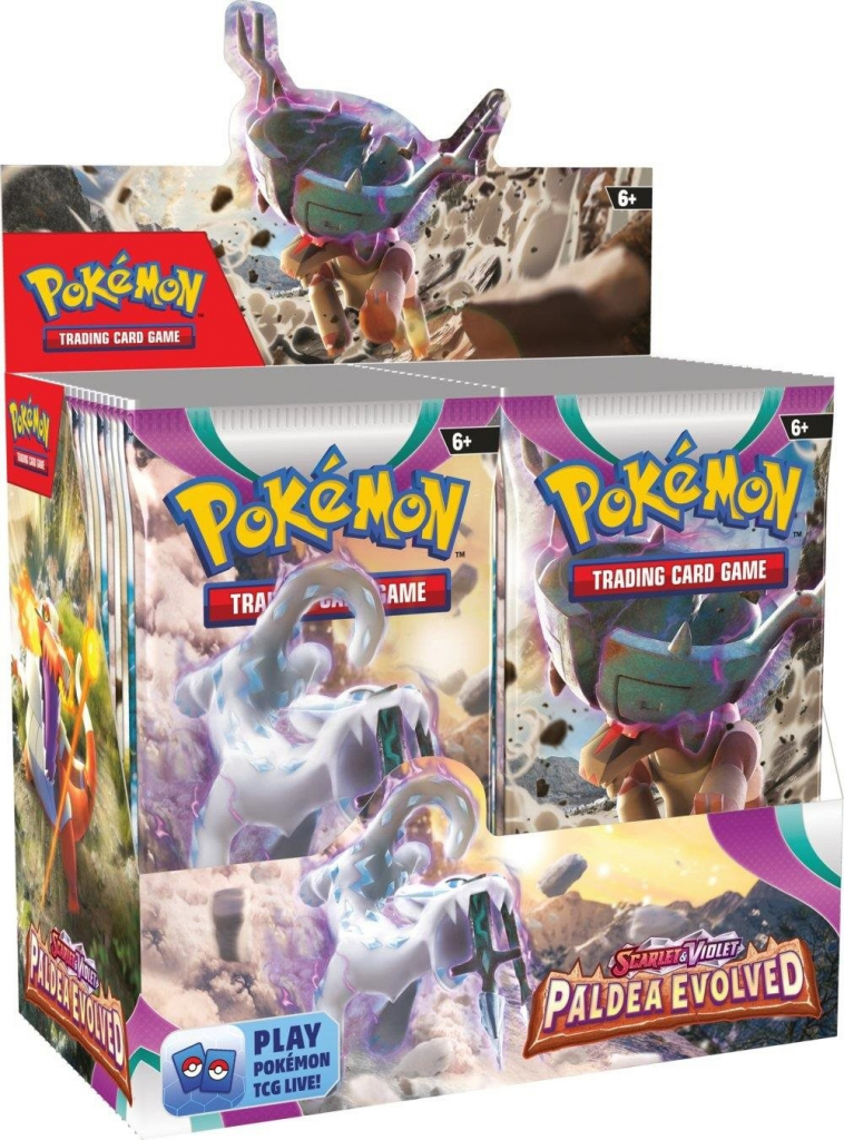 Pokémon TCG Paldea Evolved Blister Booster